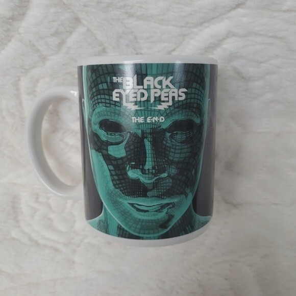 Black Eyed Peas The E.N.D. Tour Mug 2010 LP Logo Officially Licensed Live Nation - Picture 1 of 6
